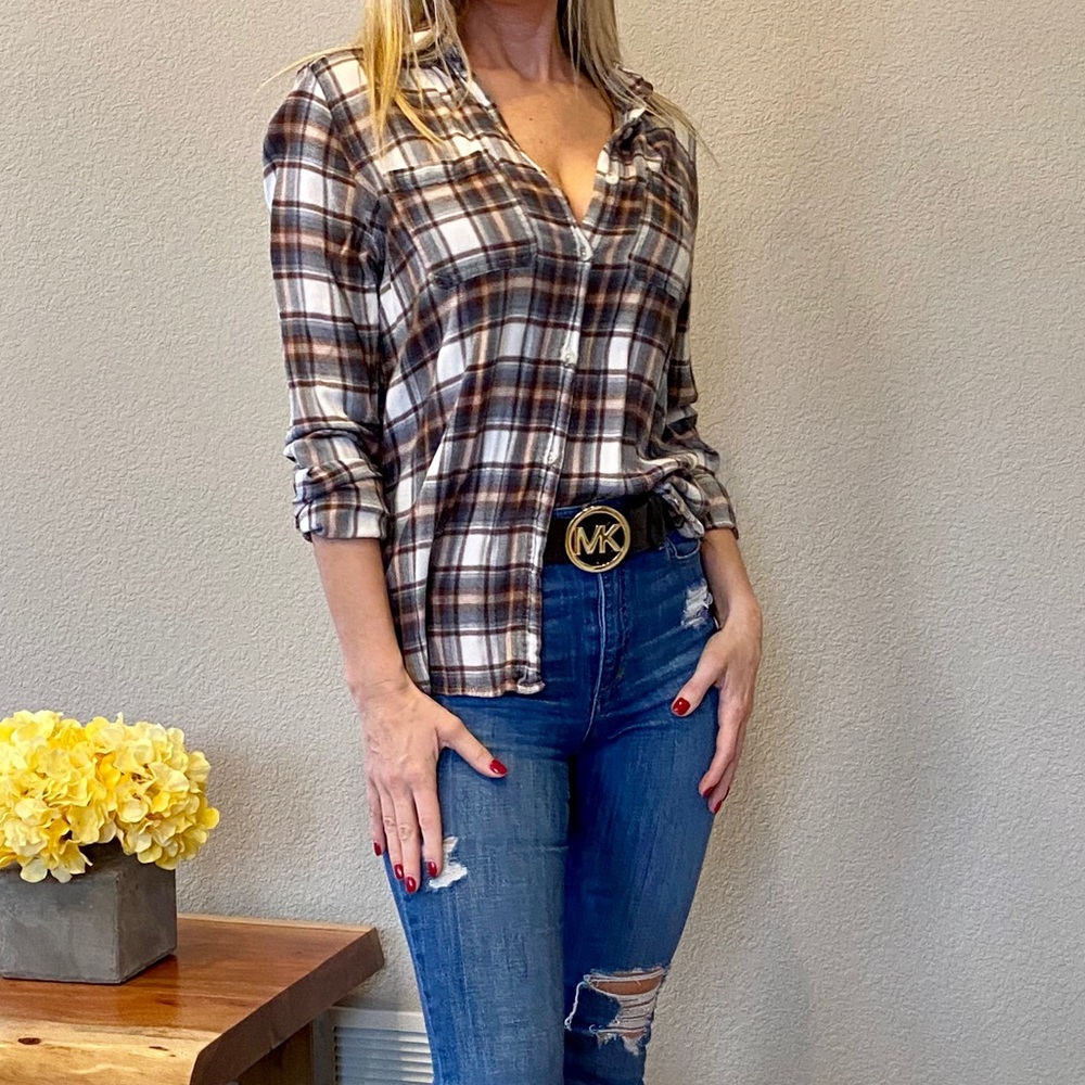 Boyfriend fit shirt, Size M